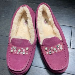 UGG —Women’s wool-lined suede shoes.